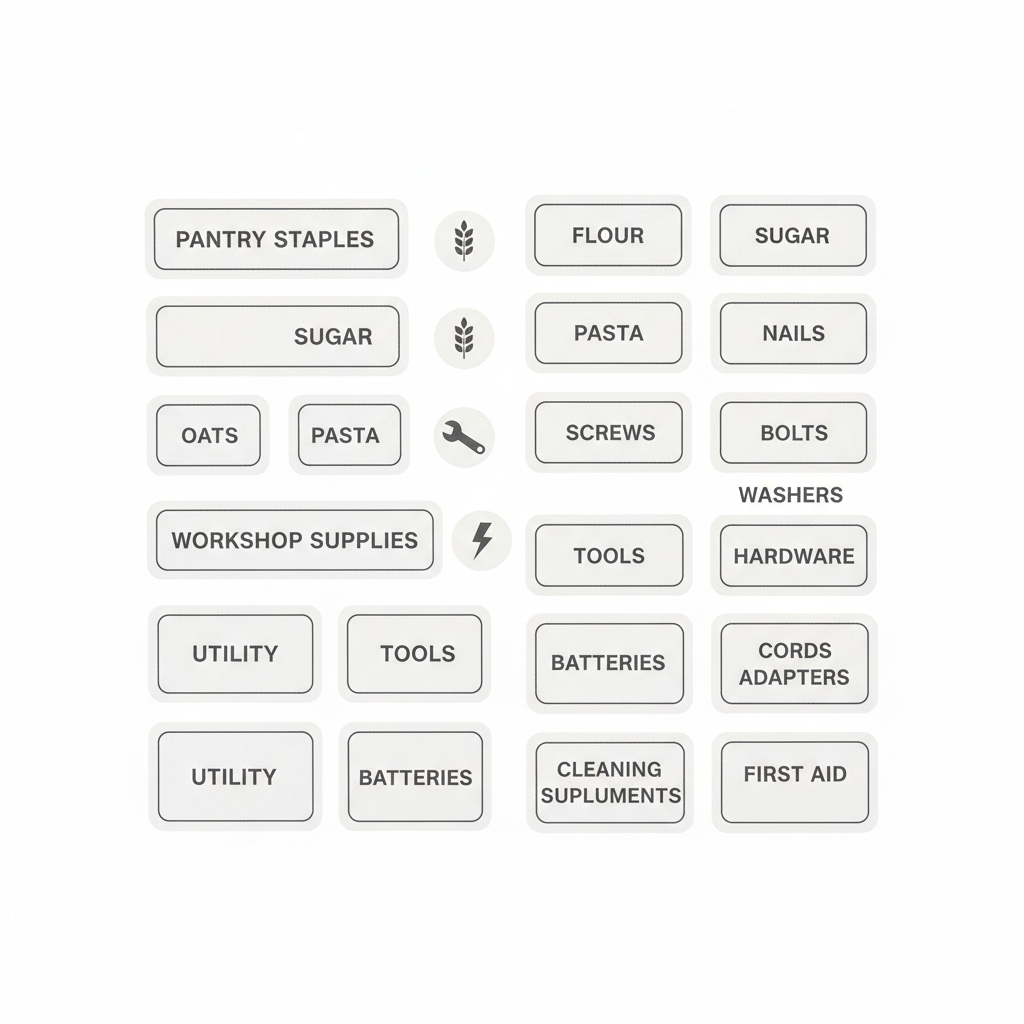 Printable Label Collection