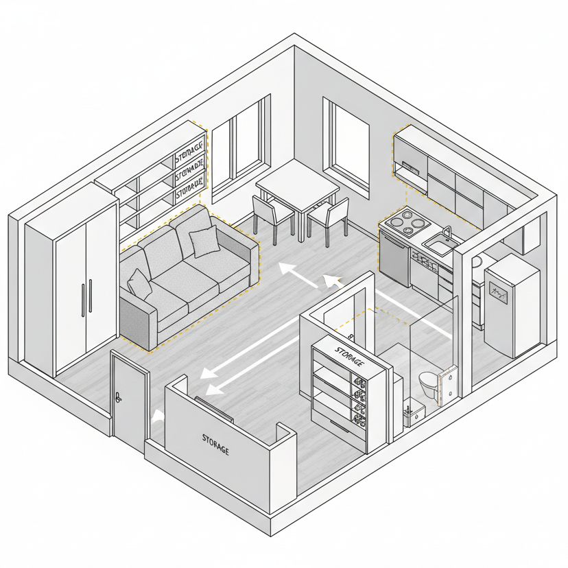 Small Apartment Layout