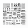 Storage & Hardware Model Set